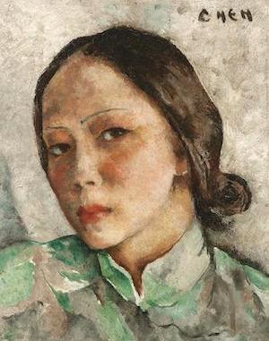 Georgette Chen: self-portrait