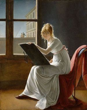Marie-Denise Villers: Young Woman Drawing